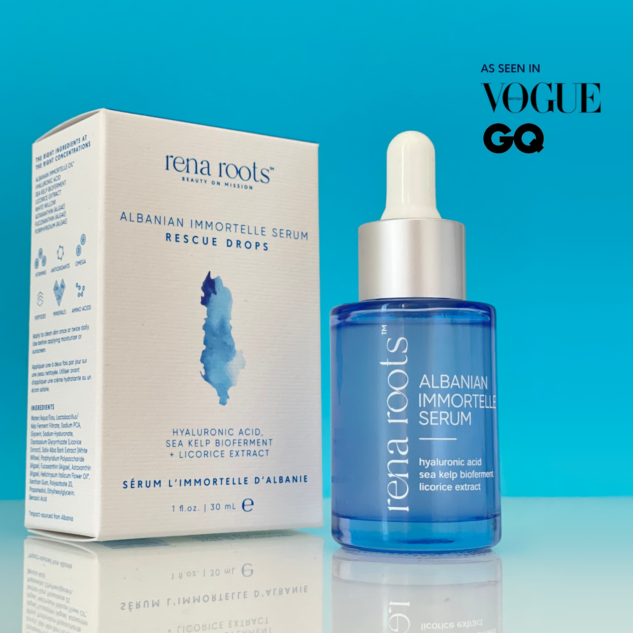 Radiance Glow Serum with Albanian Immortelle | Clear, Radiant Skin
