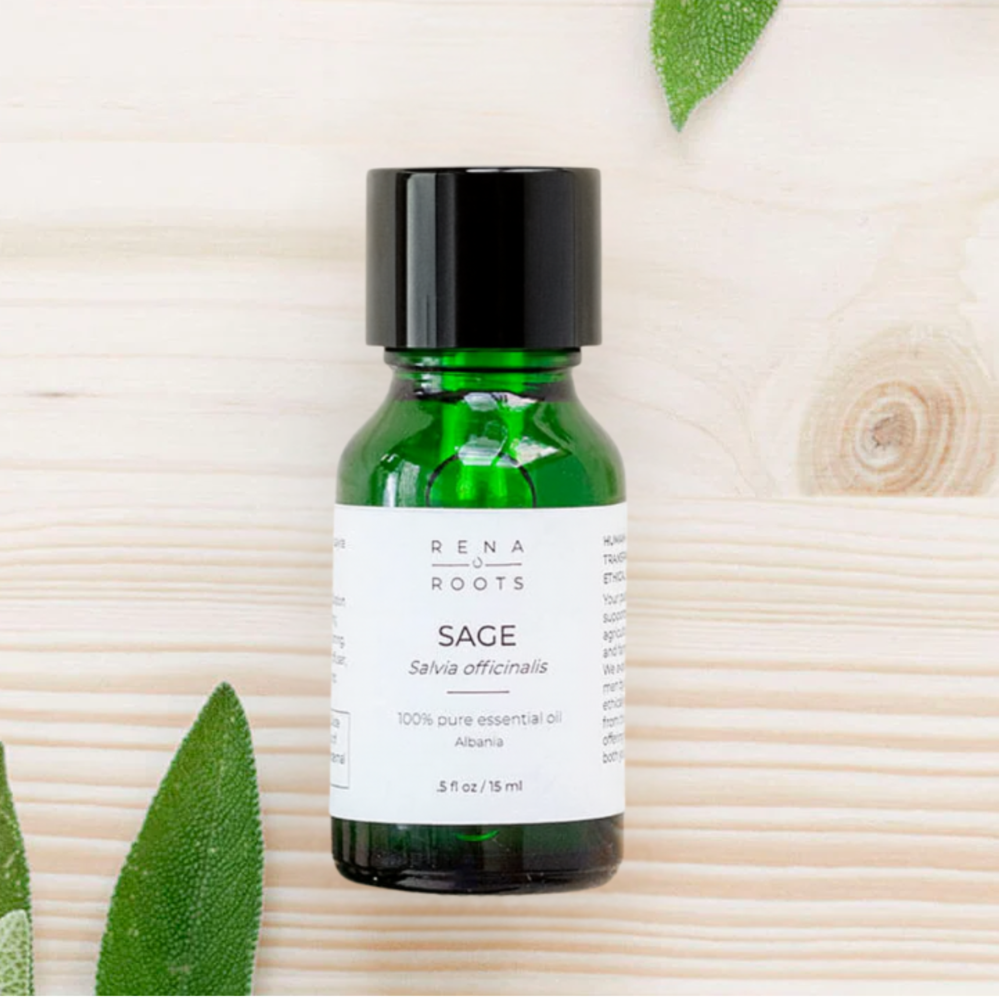 Pure Sage Essential Oil - Rena Roots™